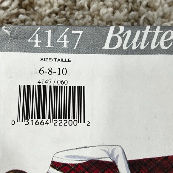 Butterick Classics 4147 Sewing Pattern 6-8-10 Misses' Petite Jumper & Top - Picture 3 of 4